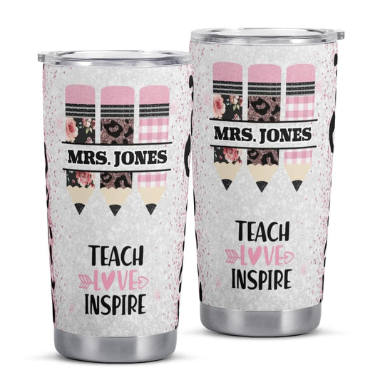 All Over Printing Stainless Steel 20oz Car Tumbler Personalized Gift