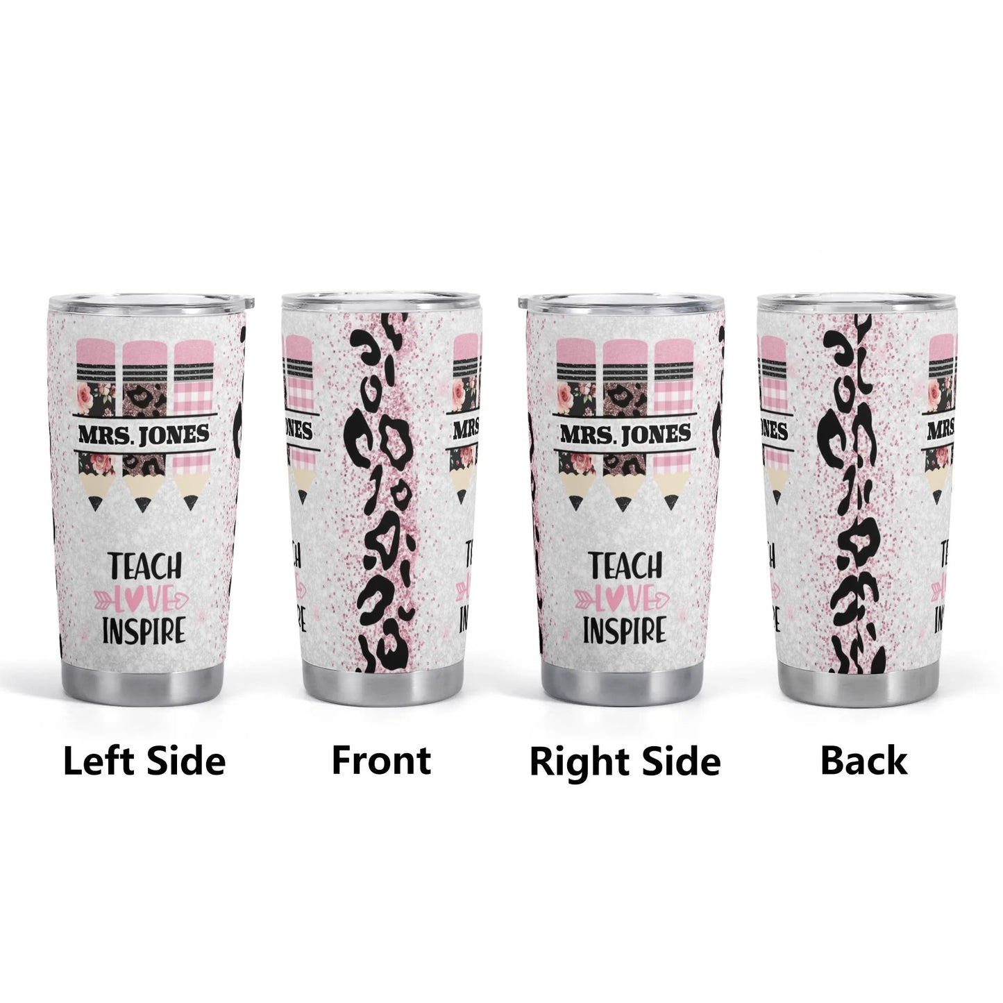 All Over Printing Stainless Steel 20oz Car Tumbler Personalized Gift