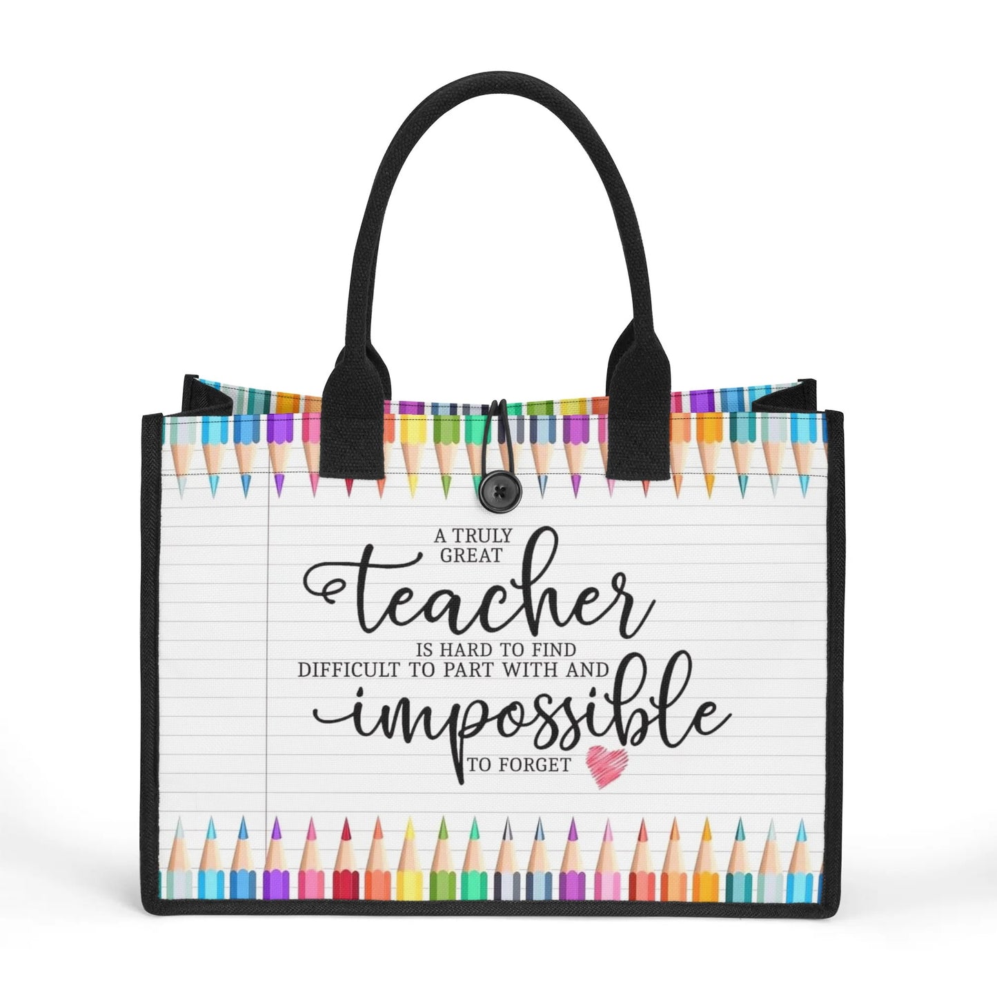 Premium All-Over Print Canvas Tote Bag(3 layers)