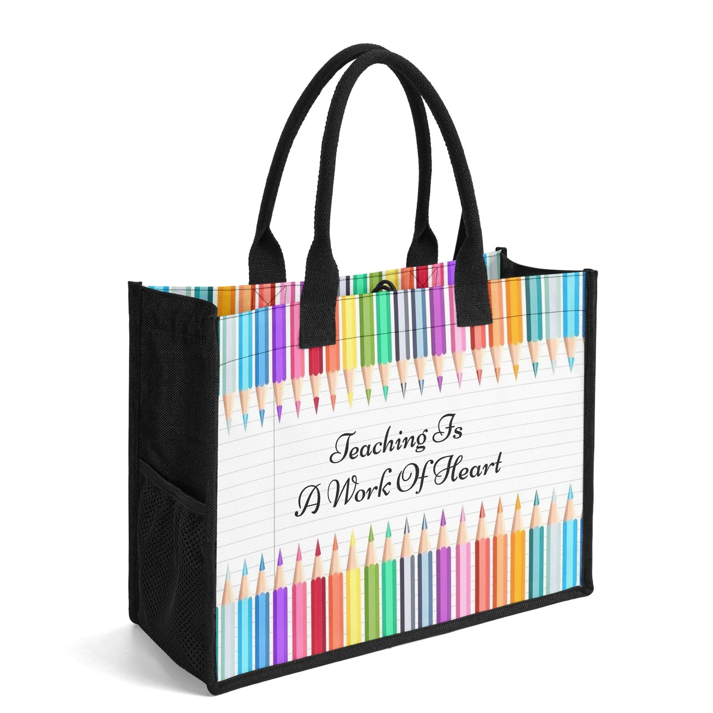 Premium All-Over Print Canvas Tote Bag(3 layers)