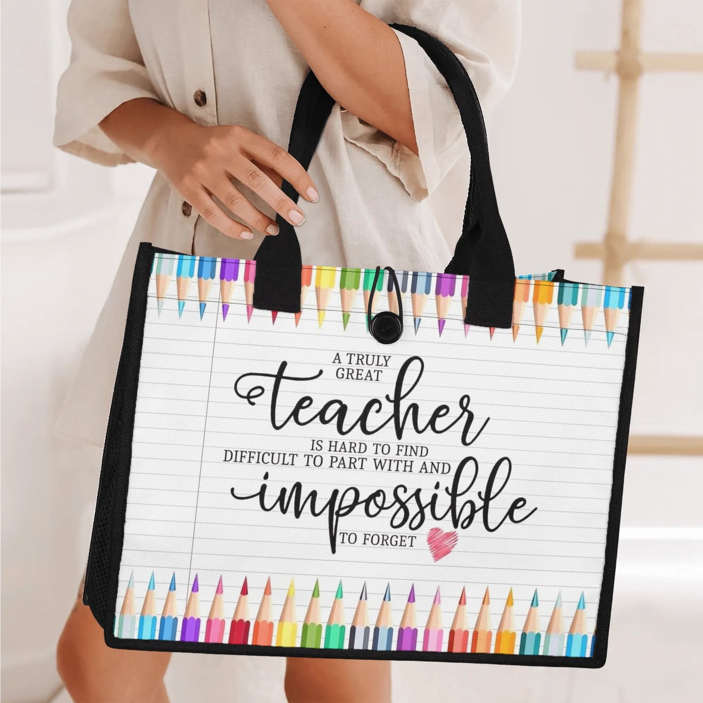 Premium All-Over Print Canvas Tote Bag(3 layers)
