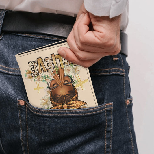 PU Leather Passport Case Business Name ID Card Holder