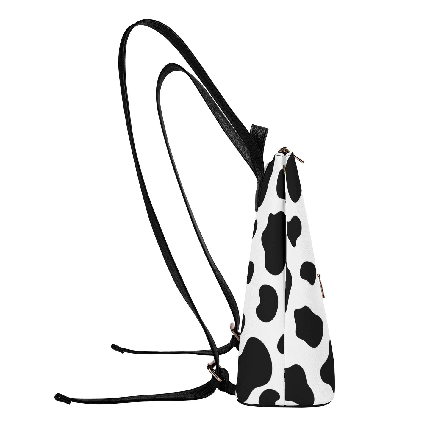 Womens PU Leather Leisure Backpack College Daypack and Top-Handle