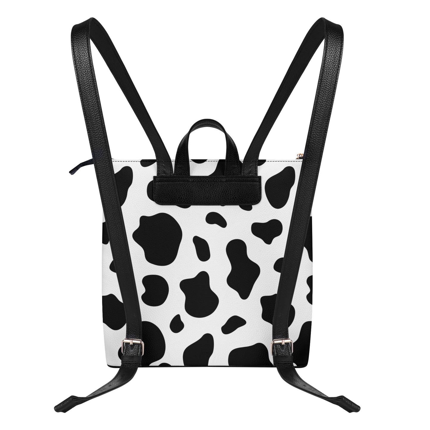 Womens PU Leather Leisure Backpack College Daypack and Top-Handle