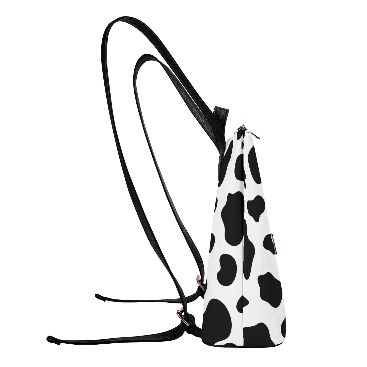 Womens PU Leather Leisure Backpack College Daypack and Top-Handle