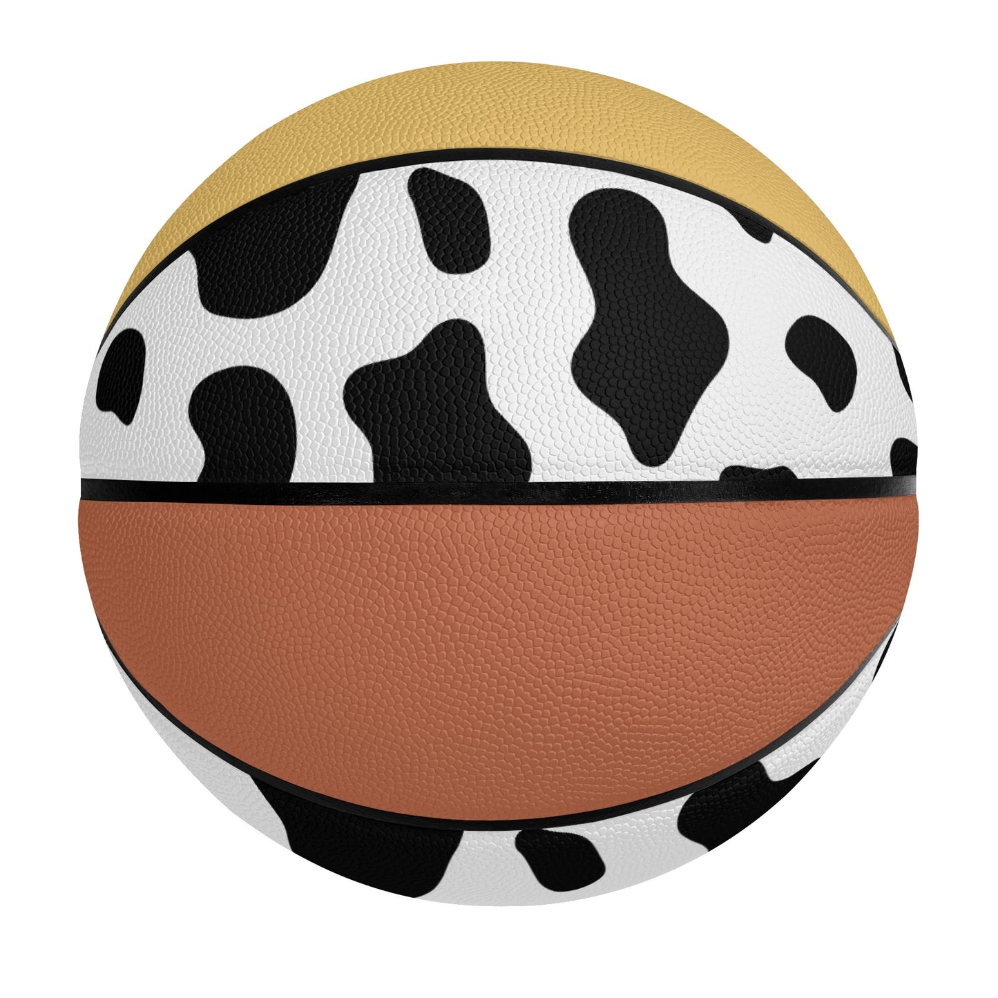 Premium Leather Basketball Gift with Sports Teams Flags Country Icon