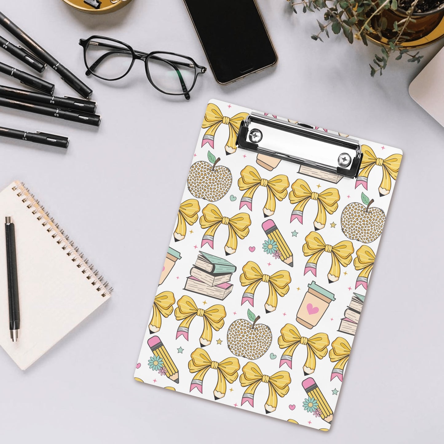 Hardboard Wood Clipboard (with clip)