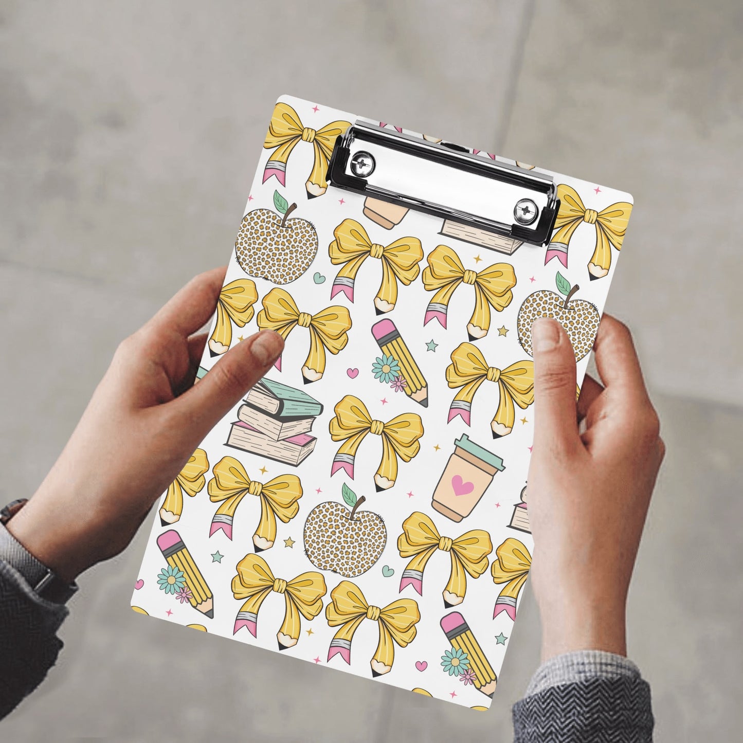 Hardboard Wood Clipboard (with clip)