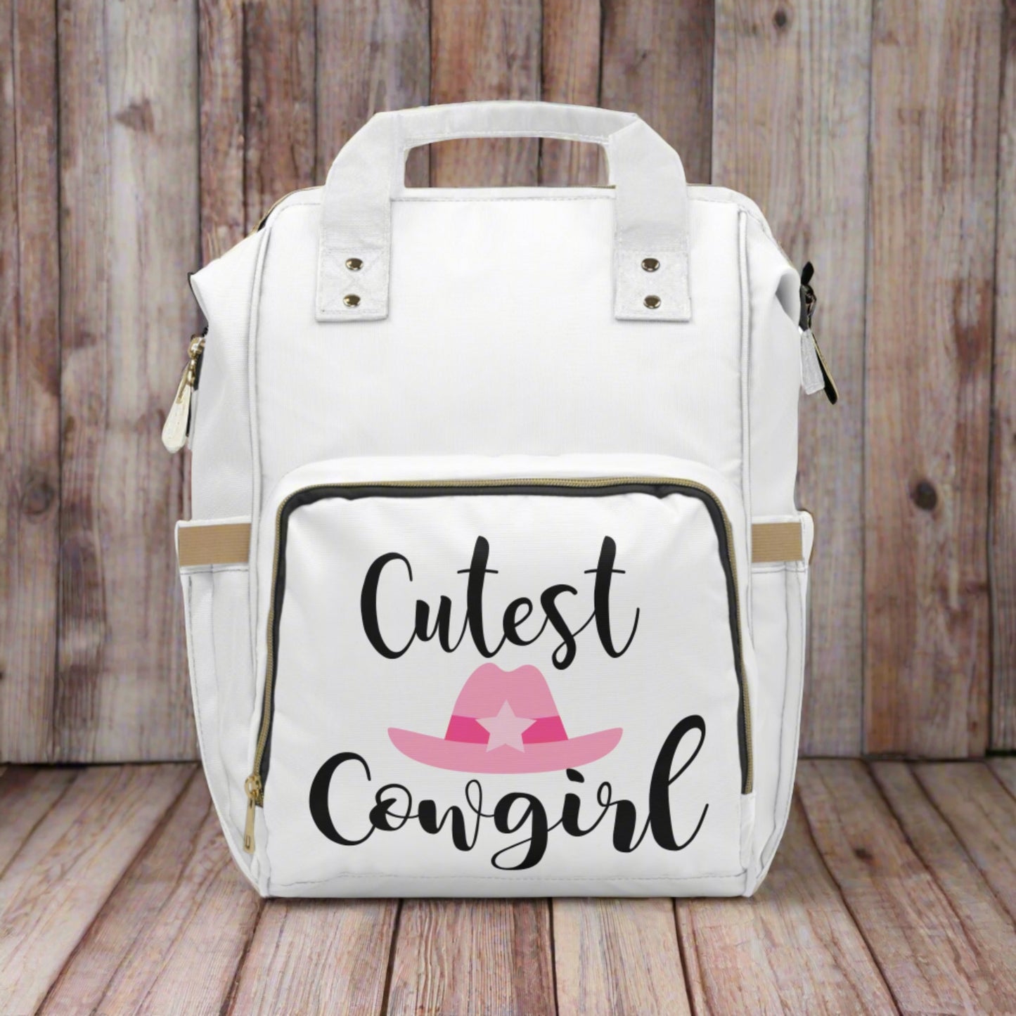 Multifunctional Backpack Cutest Cowgirl